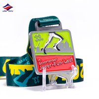 Longzhiyu 17 ans Fabricant En Gros En Alliage De Zinc Émail Doux Running Race Médaille Personnalisé Marathon Finisseur Médailles Sport