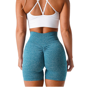 Pantaloncini da Yoga traspiranti ad asciugatura rapida a vita alta per donne appena arrivati pantaloncini da bottino per il Fitness <span class=keywords><strong>pantaloni</strong></span> stile Snack per <span class=keywords><strong>ciclisti</strong></span> - Product Image 3