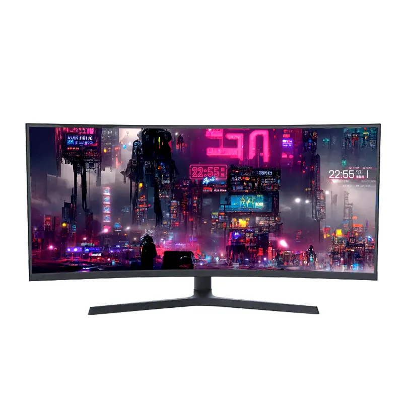 34 pollici 4K 1920*1080 1080P 144Hz Computer di alta qualità 165hz Touch Screen Lcd curvo