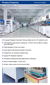 Nueva Máquina de Soldadura de Plástico de Alta Frecuencia Hipower de 15KW para la Fabricación de Lonas y Cortinas, con Certificación CE - Product Image 2