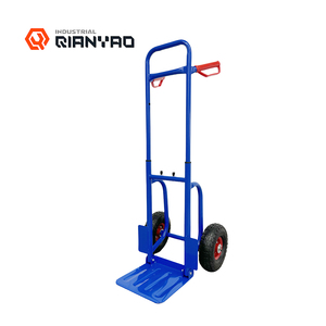 Sackkarre 200 ק "ג צמיג פנאומטי קרוון עגלה קרונית עגל פלדה פלטפורמת אחסון מותאם אישית oem - Product Image 1