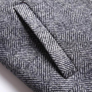 Chaqueta de lana para hombre Chaqueta de lana superventas Ropa de moda Chaqueta de lana para venta en línea - Product Image 3