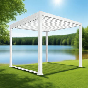 Fabrication de Pergola en Aluminium <span class=keywords><strong>Kit</strong></span> Pavillon Jardin Pergola Installation Pergola <span class=keywords><strong>4x4</strong></span> Décoration Gazebo pour Mariage - Product Image 1