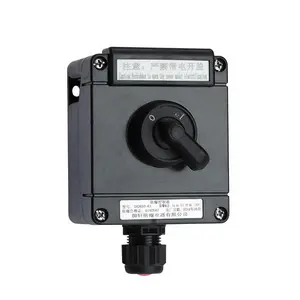 Explosion-proof push button switches atex zone 1 box Certified Waterproof Electric Junction ip66 key switches 0850A13