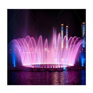 Grande piscine de danse extérieure conçue sur mesure Piscine de lac Piscine flottante contrôlée par le programme Fontaine musicale de lac à vendre - Product Image 3