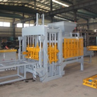 Machine de production de blocs hydrauliques QT8-15 pour briques en béton, pavés et bordures de routes