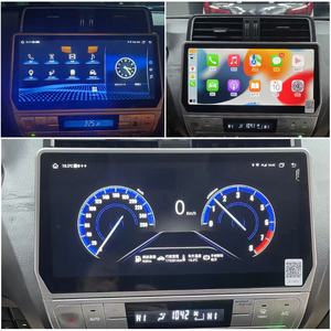 Écran 12,3 pouces compatible avec Toyota <span class=keywords><strong>Prado</strong></span> 2010-2022, unité de navigation Android IPS tout-en-un avec CarPlay sans fil - Product Image 5