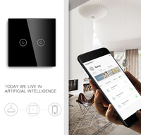 TuyaスマートホームシステムAlexaGoogleホーム電気スイッチリモコンタッチスマートライフwifiワイヤレススマートスイッチ