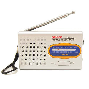 Prix de gros, vente chaude, cadeaux de Noël, mini <span class=keywords><strong>radio</strong></span> portable AM/<span class=keywords><strong>FM</strong></span>, logo personnalisable - Product Image 3