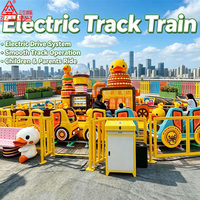 Train électrique d'extérieur pour enfants, nouveau modèle, mini-train de parc d'attractions, manège pour enfants
