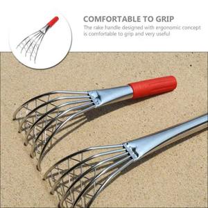 Râteau à <span class=keywords><strong>palourdes</strong></span> de plage, râteau à griffes de plage, râteau en métal, outil de pêche aux <span class=keywords><strong>palourdes</strong></span> de plage - Product Image 5