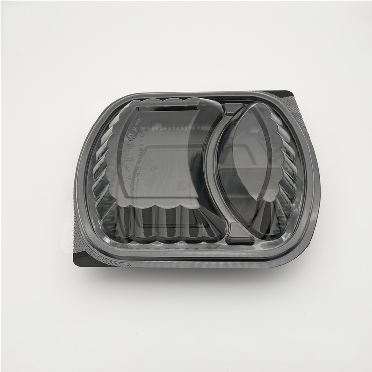 Disposable PET Plastic Container with Lid