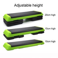 Plataformas de Pedales Multifuncionales para Entrenamiento Aeróbico en Interiores, Antideslizantes, para Ejercicios de Ritmo y Fitness