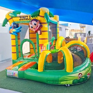 Casa Gonfiabile Taro Viola per Bambini, Parco Giochi Interno ed Esterno con Scivolo e Piscina di Palline per Feste e Matrimoni - Product Image 6