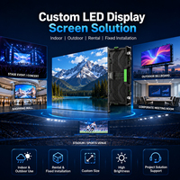 P2.976 Location de vidéo LED Affichage polychrome d'intérieur personnalisé pour la présentation éducative de spectacle sur scène