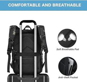 Muestra gratuita Bolsas para cámara para fotógrafos Estuche para cámara de gran capacidad de 25L Fotografía impermeable - Product Image 4