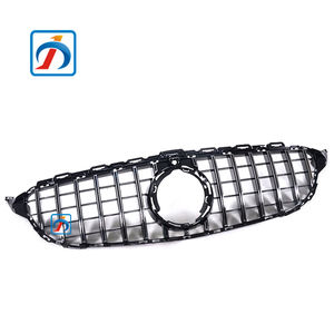 Grille avant pour mercedes-benz C63 C63S <span class=keywords><strong>AMG</strong></span> Silver C Class W205 <span class=keywords><strong>GTR</strong></span>, nouveauté - Product Image 5