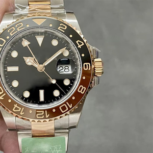 2025 Sang Trọng Của Người Đàn Ông Cơ Khí Đồng Hồ Đeo Tay Không Thấm Nước Với Nhật Bản-Gmt Siêu 3285 Phong Trào Powered By Nhật Bản - Product Image 2