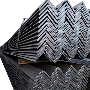 ASTM A36 A53 Q235 Q345 uguale carbonio 2 pollici angolo acciaio zincato ferro L forma 250x250 acciaio dolce barra angolare