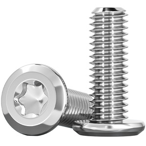 304 Stainless Steel Plum Blossom Head Screw M4 M5 M6 M8 Anti-Theft Construction Grade A Bright Finish - Product Image 1