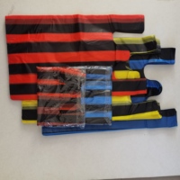 Sacs en plastique personnalisés pour t-shirts, sacs en PE, fabricant de sacs en plastique, sacs à poignée, sacs gilet en plastique, emballage pour le shopping – Vente en gros