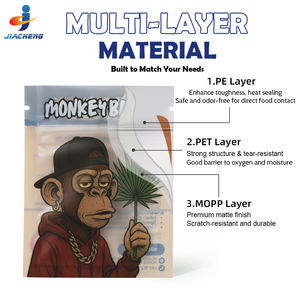 Sacchetti Personalizzati per Semi con Chiusura su Tre Lati, Laminati Impermeabili con Finestra Trasparente per Semi di Verdure - Product Image 3