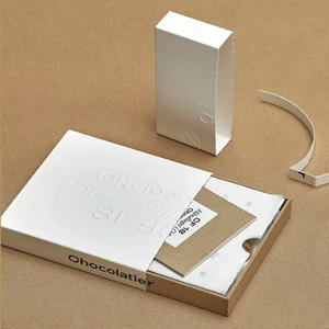 Boîte de papier d'emballage ondulé auto-adhésive boîte <span class=keywords><strong>à</strong></span> fermeture éclair bande de déchirure de courrier d'expédition auto-scellante scellant la boîte avec du ruban adhésif - Product Image 4