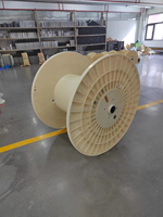 Bobine de câble en plastique 2024 Abs 500/630/800 tambour de bobine de canette en plastique vide