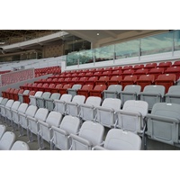 Fournisseur de sièges pour stades Avant Sports Arena, sièges pliants pour stades, chaises de stade fixes en HDPE pour événements, sièges de tribune pour sports de plein air