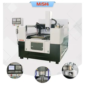 Piccolo MISHI 4 assi cnc router alluminio ottone mini fresatura cnc metallo cnc router macchina utensile per il metallo