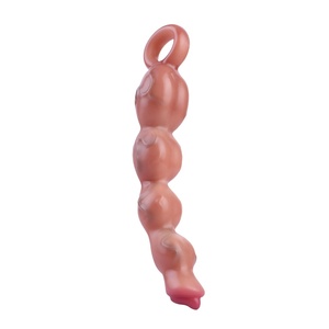 CITYFUN - Vibrador Anal de Tamaño Largo con Canales y Bolas Flexibles, Vibrador de Bolas Anales para Mujeres, Juguetes Sexuales - Product Image 4