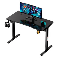 Hot Sale Gaming Computer Desk White Desktop Table Pc Gaming With Led