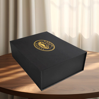 Boîte d'emballage avec ceinture en papier de luxe pour hommes avec impression de logo personnalisé Boîte cadeau portefeuille d'emballage en papier en carton pour hommes
