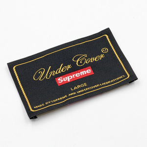 Étiquettes personnalisées de marque de broderie pour vêtements Étiquettes d'étiquettes de vêtement en tissu tissé bon marché Étiquettes de vêtements - Product Image 2