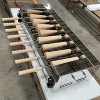 Machine à gaufres et à pain roulé électrique à 8 rouleaux pour gâteaux de cheminée hongrois, garantie 4 ans