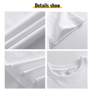 Bán Buôn Biểu Tượng Tùy Chỉnh T Áo Sơ Mi Rắn Màu Trống Người Đàn Ông T Áo Sơ Mi Quá Khổ 100% Bông Thả Vai Nhiệm Vụ Nặng Nề T Áo Sơ Mi In Ấn - Product Image 3