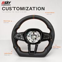 Setir Kulit Sporty Edisi Terbatas Harga Grosir Pabrik Gaya CS Cocok untuk BMW F10 F30 G28 G38 E89 E90
