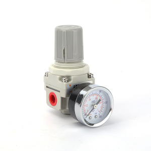 ตัวควบคุมแรงดันลม ZHOLO Zhuoliang รุ่น AR2000 0.15-0.8MPa พร้อมเกจวัด วาล์วนิวเมติก - Product Image 1