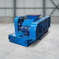 Concasseur à double rouleaux industriel de 150 kW 2PGC600x1200 : Équipement de concassage à rouleaux lourd de 19 tonnes