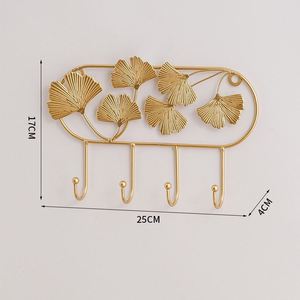 New Arrival Vintage Gold Iron Wall Shelf <b>Hook</b> Decorative Coat Home Decor <b>Hooks</b> Wall Hanging Crafts Wall <b>Hook</b> - Product Image 5