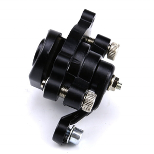 Étrier <span class=keywords><strong>de</strong></span> <span class=keywords><strong>frein</strong></span> arrière pour Mini vélos 97cc 2.8 chevaux, 1 paire, <span class=keywords><strong>noir</strong></span> - Product Image 2