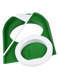 Plaque de putting en plastique pour le golf, dispositif d'entraînement au putting vert, détachable - Product Image 6