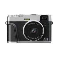 Kamera Digital 48MP Video 4K, fotografi makro fokus otomatis perbesaran 16x layar 2.8 inci HD profesional
