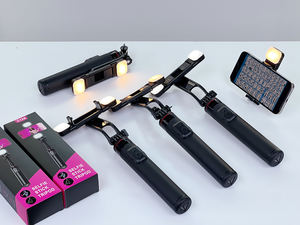 Trépied C12d pour téléphone portable, trépied professionnel pour selfie, trépied pour téléphone pour diffusion en direct - Product Image 2