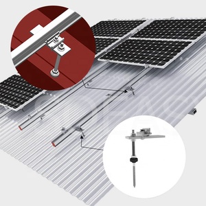 Aensoeasy — <span class=keywords><strong>kit</strong></span> de boulons de suspension de toit, système réglable en acier inoxydable pour panneaux solaires - Product Image 1