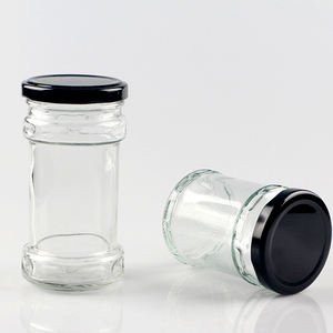 โถแก้วขนาด8ออนซ์200มล. ภาชนะเก็บอาหารเปล่าสำหรับใส่เครื่องเทศผงพริกเหลวน้ำผึ้งดองลูกกวาด - Product Image 6