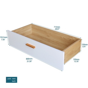 Cómoda con Múltiples Cajones, Moderna, para Dormitorio y Sala de Estar, <span class=keywords><strong>Madera</strong></span> Sólida, Duradera, Ecológica, Gabinete de Almacenamiento con 4 Cajones - Product Image 6
