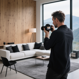 Fotografi Furnitur Logam yang Ditingkatkan dengan AI, Pemotretan Nyata, Penataan Virtual AI, Dekorasi Rumah, Hasil Realistis, Layanan Aman Berhak Cipta - Product Image 4