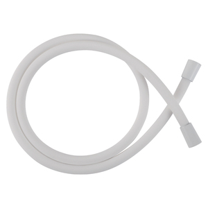 Manguera de <span class=keywords><strong>Ducha</strong></span> de Silicona Blanca de Alta Calidad, Flexible, Anti-Torsión, Diseño Super-Flex, Elegante y Fácil de Enrollar, Tubo CN Otros - Product Image 2