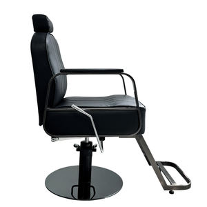 Antlu Chaise de barbier Chaise de salon de coiffure Chaise de salon de coiffure élégante Mobilier de salon de beauté Noir Sillon Barbeiro Sillas - Product Image 5